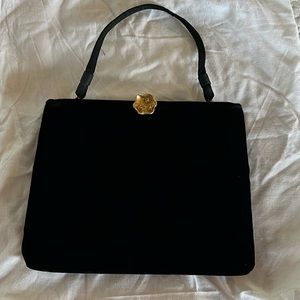 Vintage Velvet Handbag